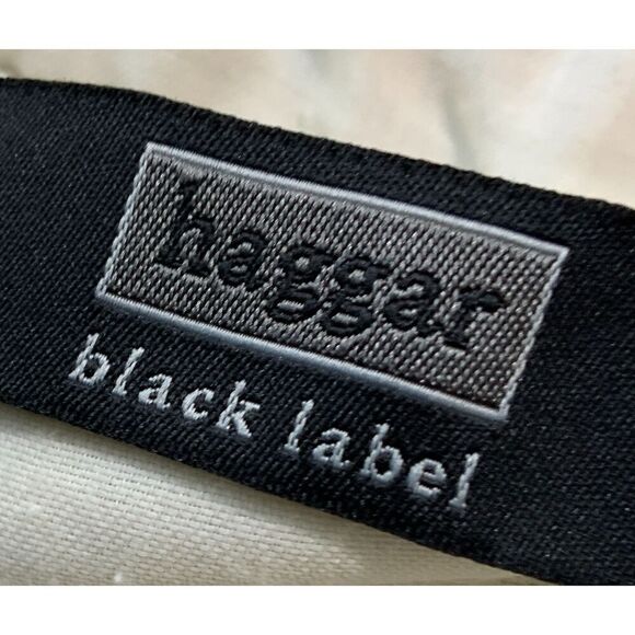Haggar Beige Corduroy Belt Loops Back Pockets VTG Preppy Academia Pants Sz 36X30 - Picture 12 of 12